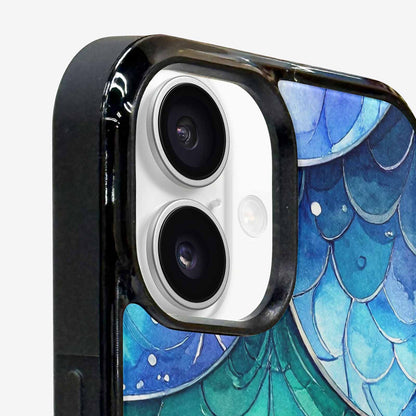 iPhone 16 Case — Mermaid Scale, Custom Made Phone Cover