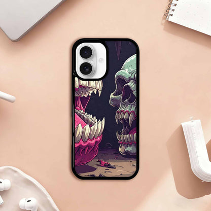 iPhone 17 Case — Skull Dark Art Gothic Print Gothic, Custom Art Phone Cover