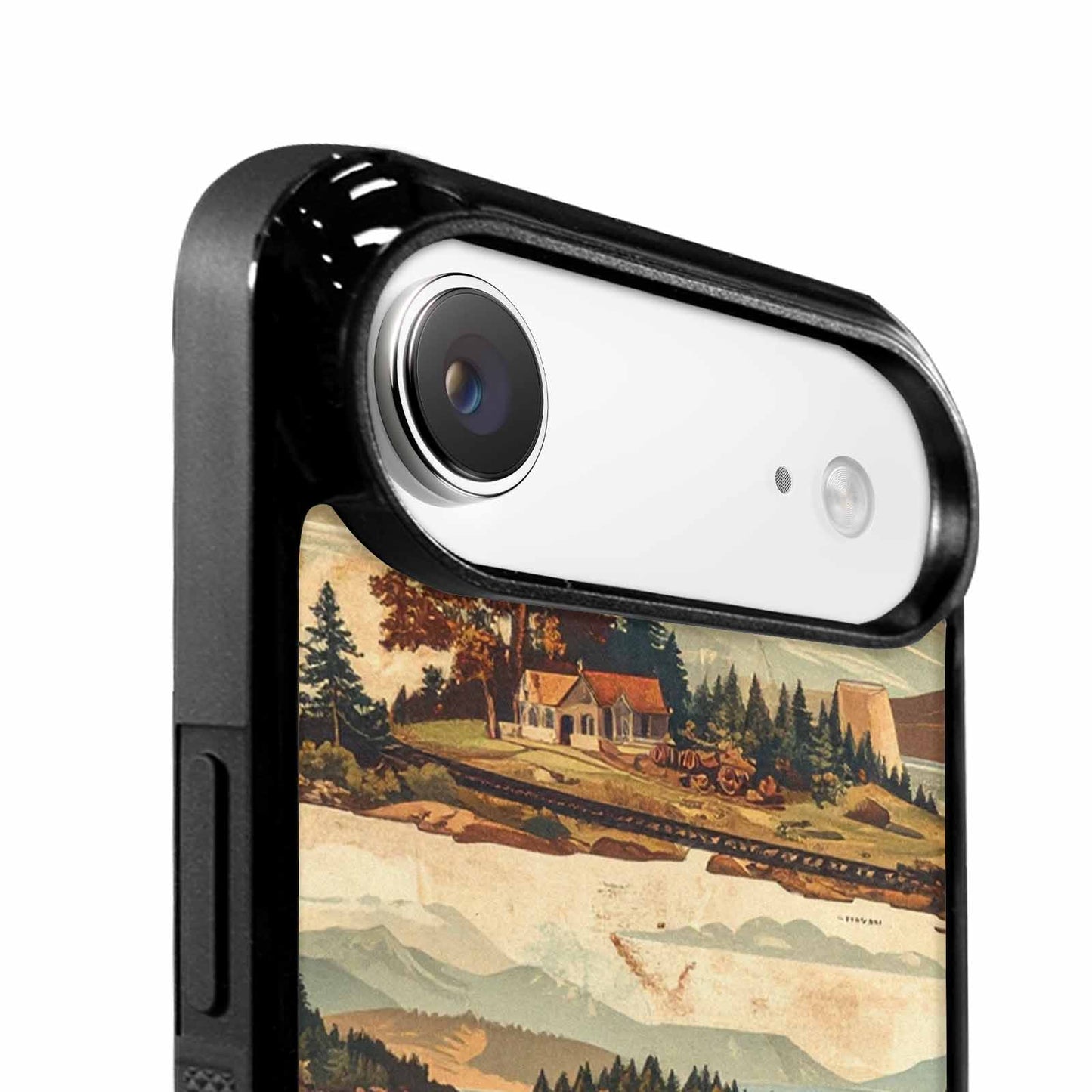 iPhone 17 Air Case — Vintage Travel Artwork Pattern Retro Vintage, Personalized Phone Case