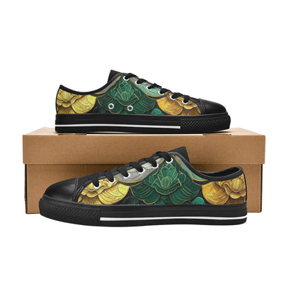 WOMEN'S Dragon Scale Fantasy Art Canvas Wallpaper Art Sneakers