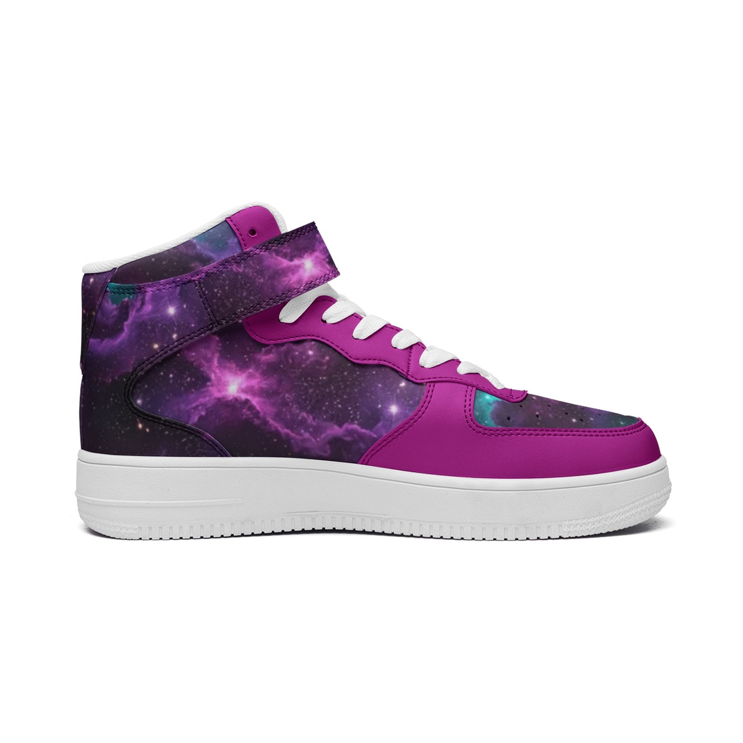 Galaxy Unisex high Top Leather Sneakers