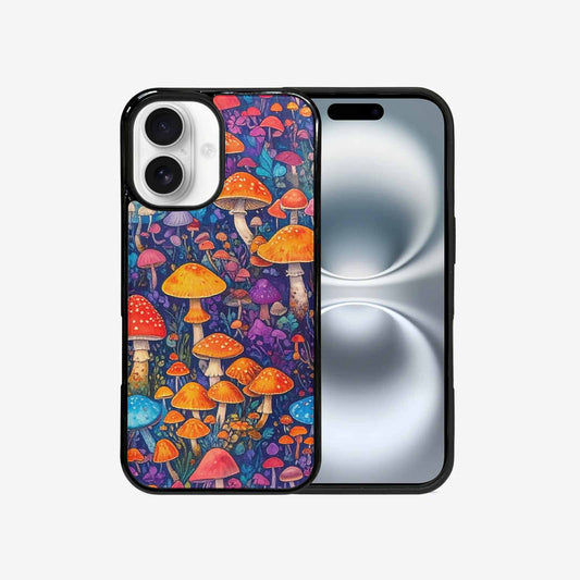 iPhone 16 Case — Mushrooms General Mushrooms Pa, Personalized Phone Case
