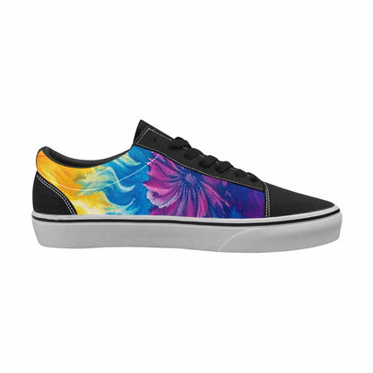 WOMEN'S Tie Dye Swirl Canvas Lace-Up Cottagecore Shoes