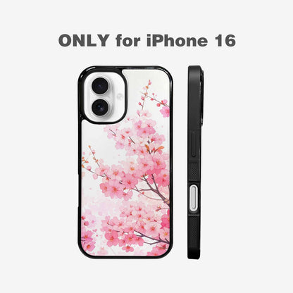 iPhone 16 Case — Cherry Blossom Branch Cherry Blo Bir, Original Design Phone Case