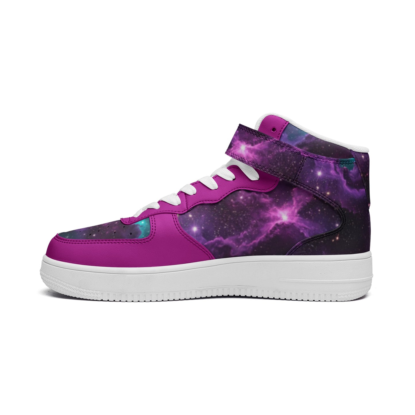 Galaxy Unisex high Top Leather Sneakers