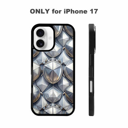 iPhone 17 Case — Chrome Entomology Beetle Original Art, Custom Designed Case Cover