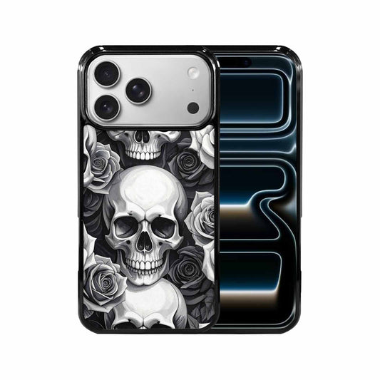 iPhone 17 Pro Max Case — Skull Dark Art Gothic Print Gothic, Custom Designed Case Cover