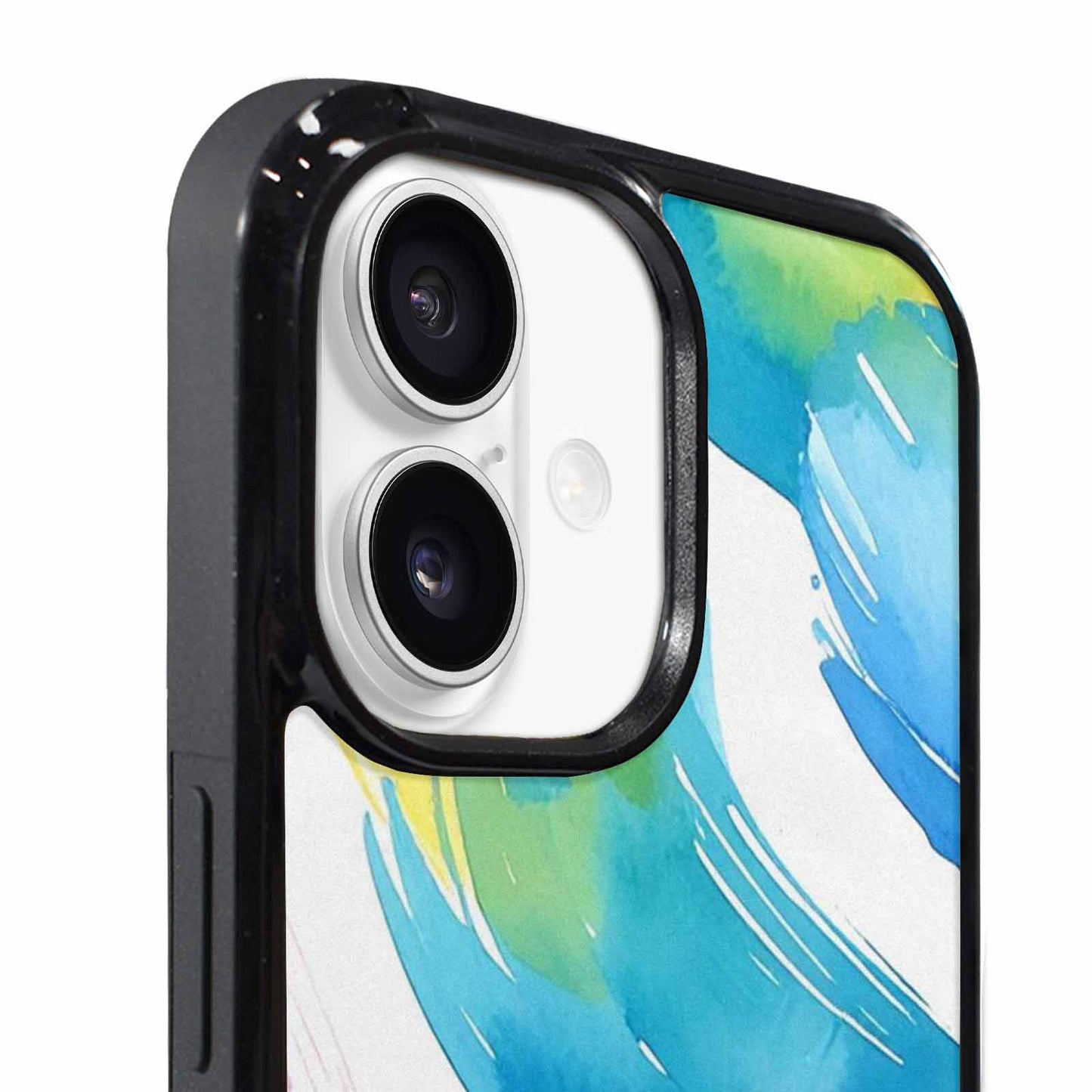 iPhone 17 Case — Trans Strong Watercolor Seamless Watercolor Abstract, Custom Art Phone Cover