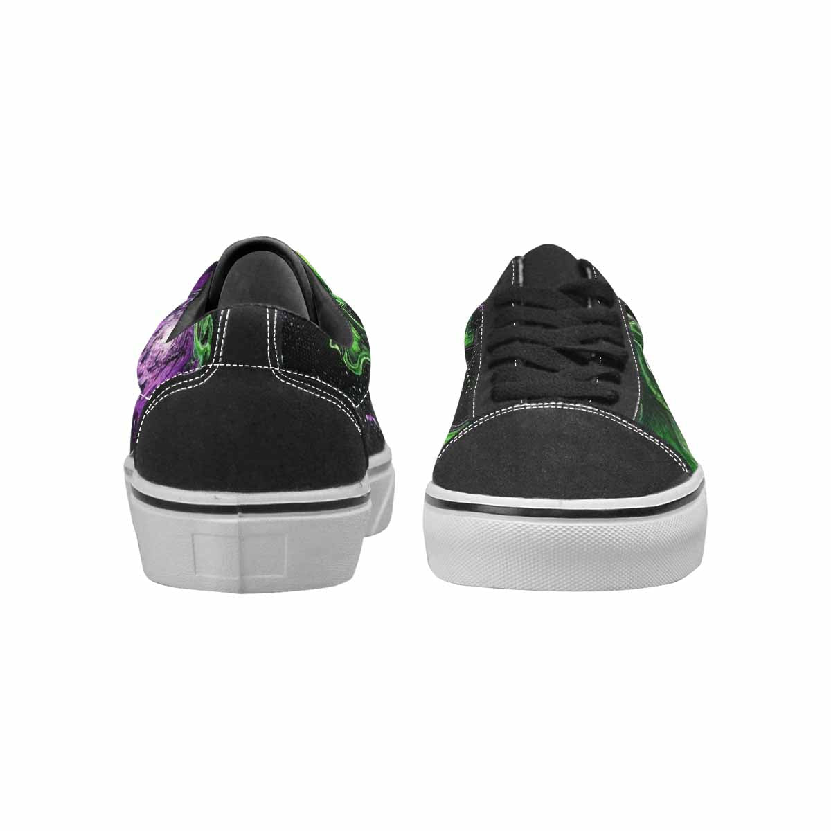 WOMEN'S Galaxy Nebula Lace-Up Canvas Dark Academia Sneakers
