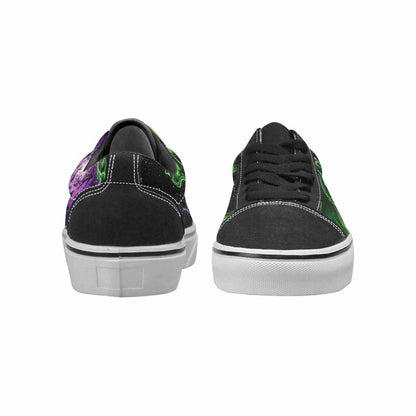WOMEN'S Galaxy Nebula Lace-Up Canvas Dark Academia Sneakers