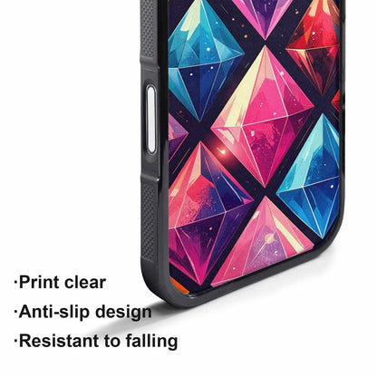 iPhone 17 Pro Max Case — Vintage Summer Diamond Retro Vintage, Unique Phone Case Design