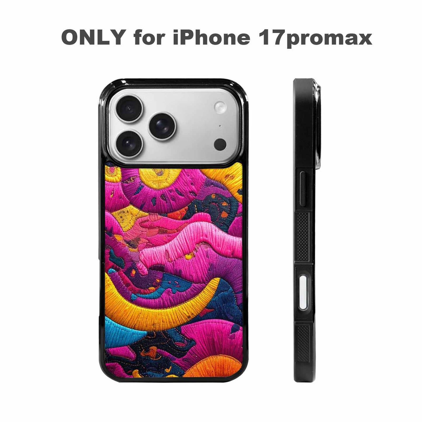 iPhone 17 Pro Max Case — Vivid Camo Pansexual Camo, Custom Art Phone Cover