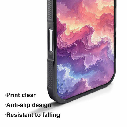 iPhone 17 Pro Max Case — Seamless Tileable Pattern Of Galaxy Space, Customized Protective Case