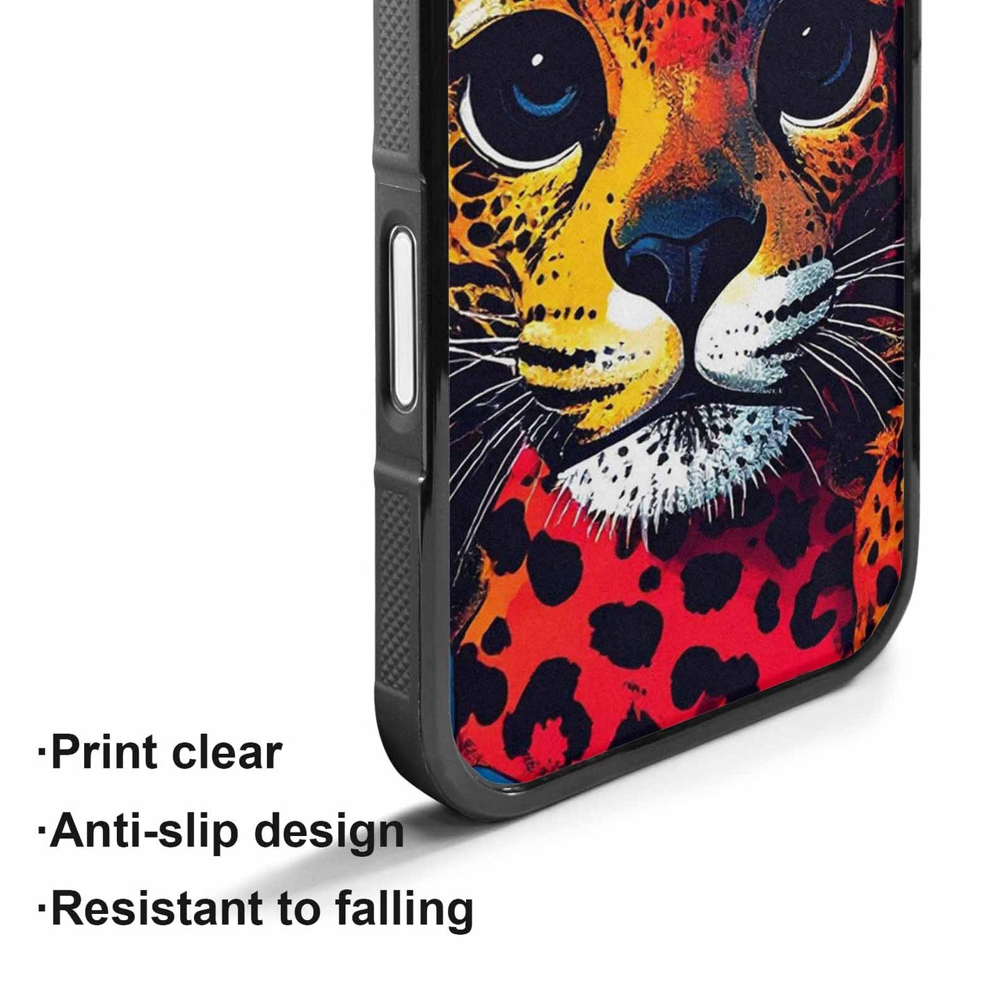 iPhone 17 Case — Leopard Print Skull Seamless Gothic Skulls, Custom Print Case Cover