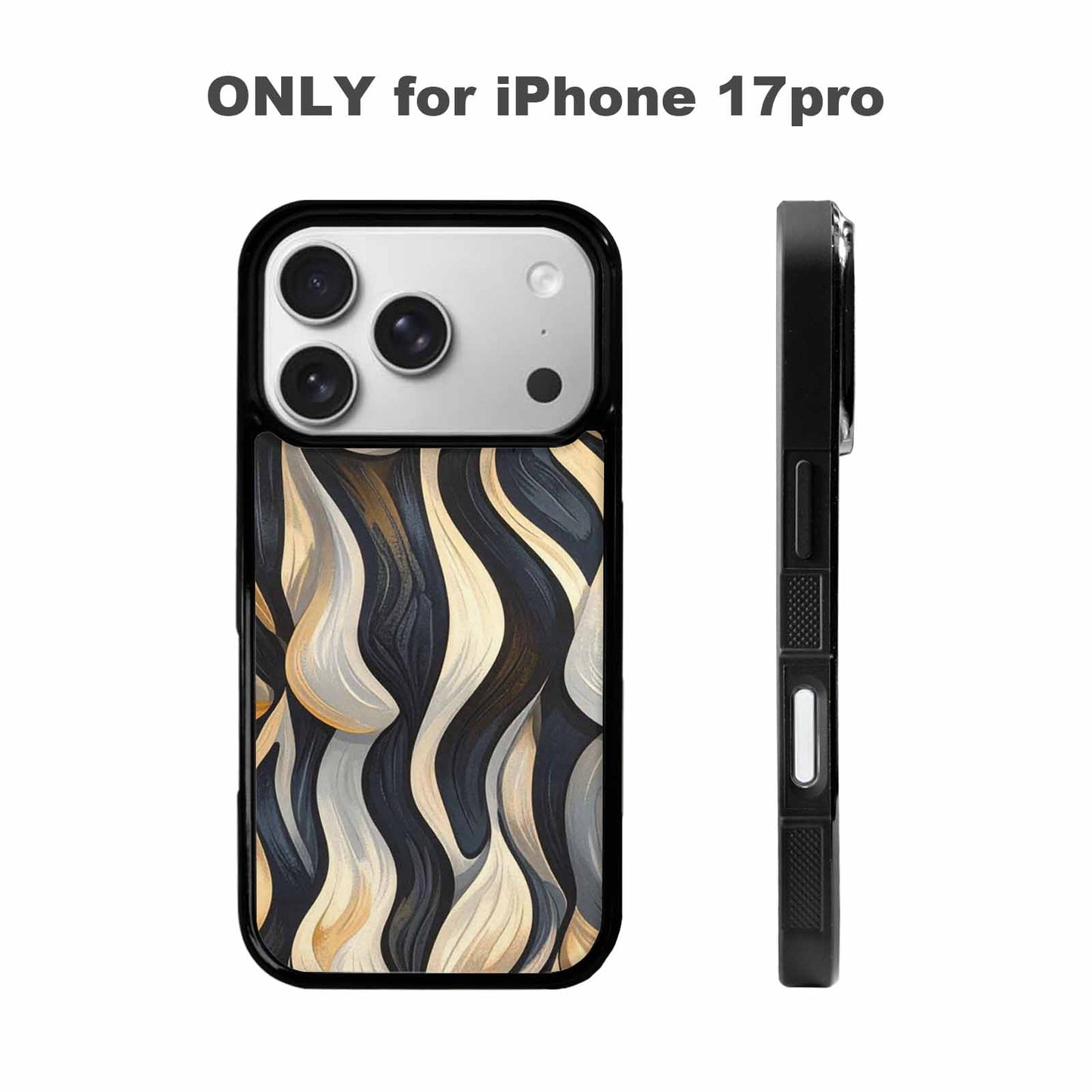 iPhone 17 Pro Case — Seamless Tileable Pattern Of Overlapping Animal, Personalized Phone Case