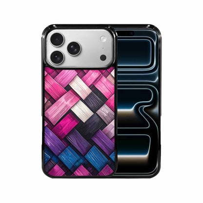 iPhone 17 Pro Max Case — Genderfluid Flag Color Theme Original Art, Custom Art Phone Cover