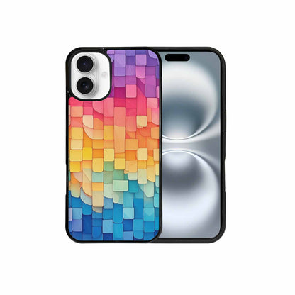 iPhone 16 Plus Case — Color Gradient Fade Pattern Hundreds Of, Custom Phone Case