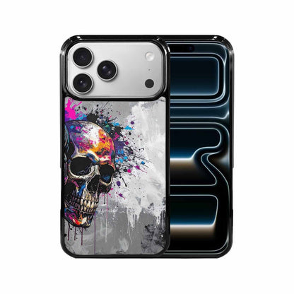 iPhone 17 Pro Max Case — Skull Dark Art Gothic Print Gothic, Custom Printed Phone Case
