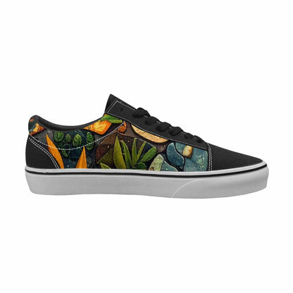 WOMEN'S Dinosaur Silhouette Canvas Lace-Up Dreamcore Shoes