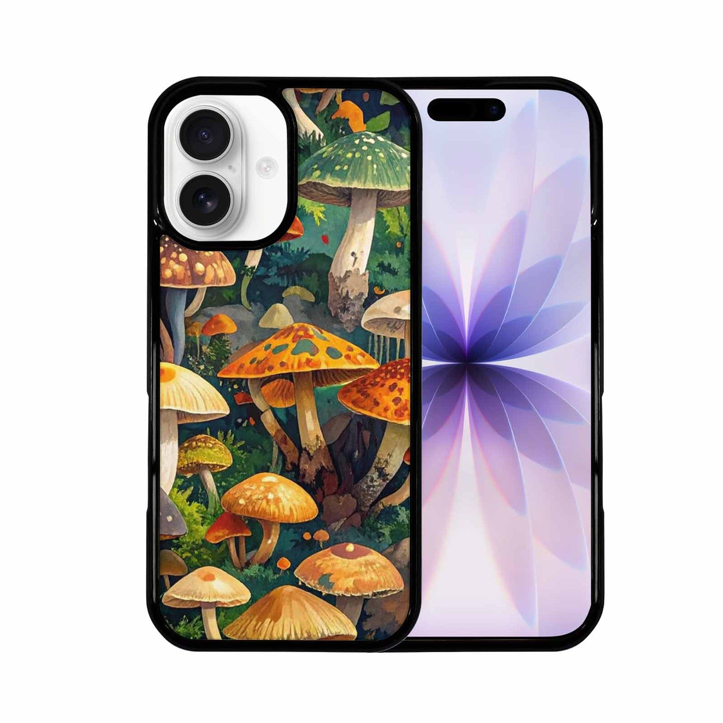 iPhone 17 Case — Mushrooms Camomushrooms Patter Yvr Camo, Custom Art Phone Cover