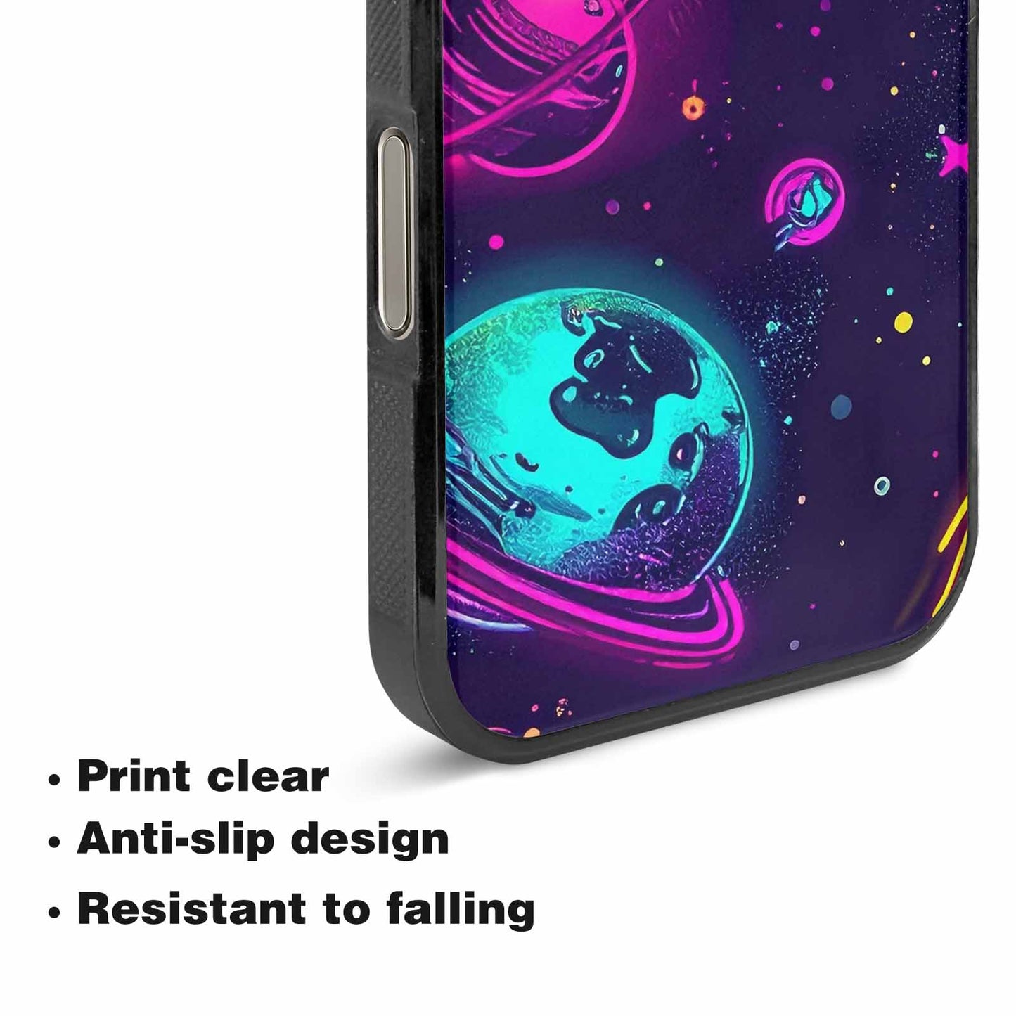 iPhone 16 Pro Case — Space Galaxy Astronaut Custom, Custom Made Phone Cover