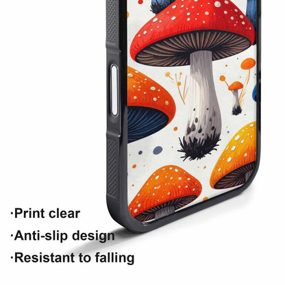iPhone 17 Pro Max Case — Vivid Winter Mushroom Cartoon Cute, Custom Phone Case