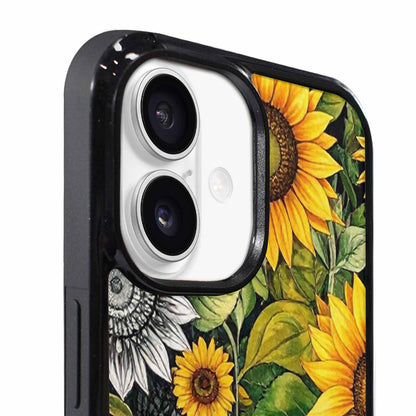 iPhone 17 Case — Small Sunflower Pattern, Randomly Floral, Personalized Phone Case