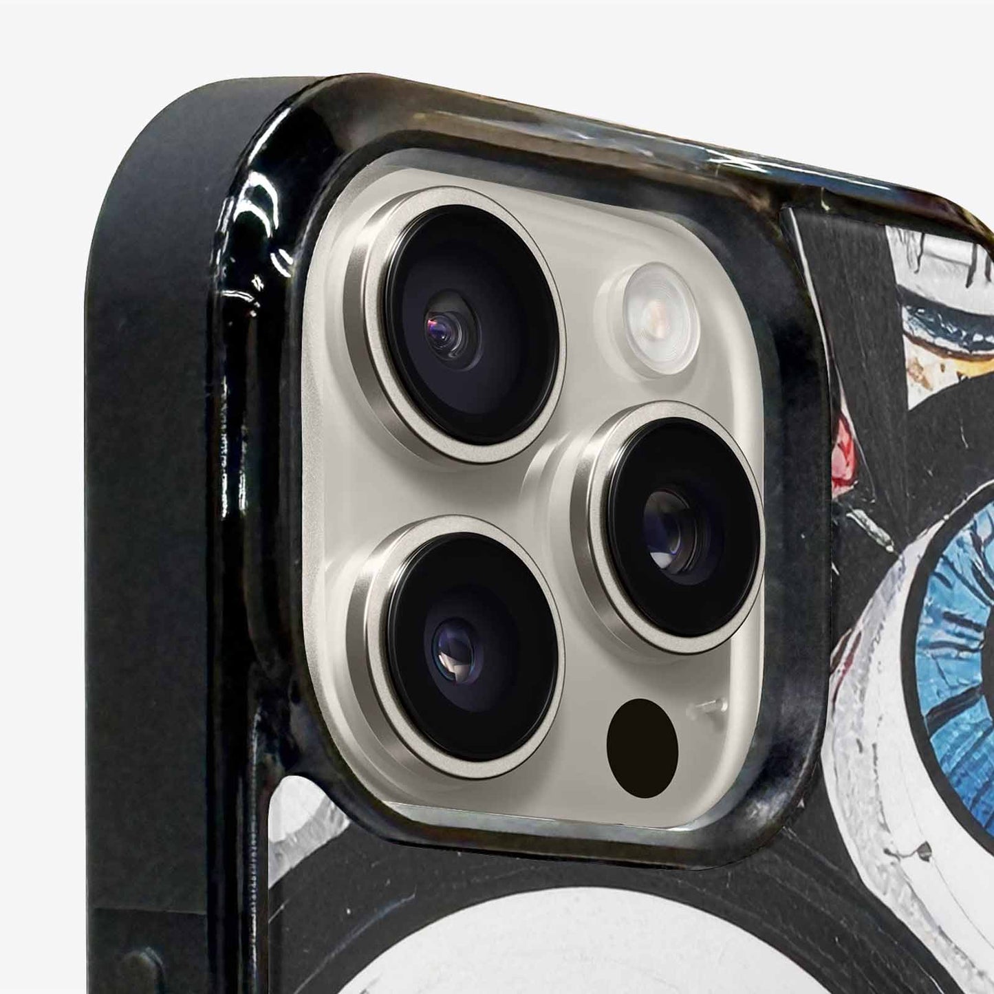 iPhone 16 Pro Case — Googly Cartoon Eyeballs, Custom Designed Case Cover
