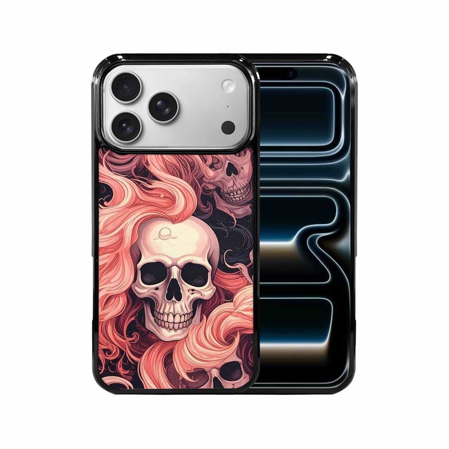 iPhone 17 Pro Max Case — Skull Dark Art Gothic Print Gothic, Original Design Phone Case
