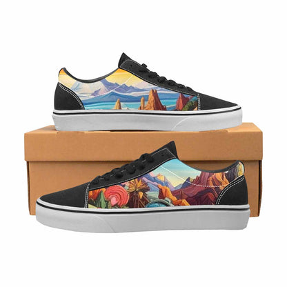 WOMEN'S Surreal Dream Fragment Lace-Up Canvas Dreamlike Shoes