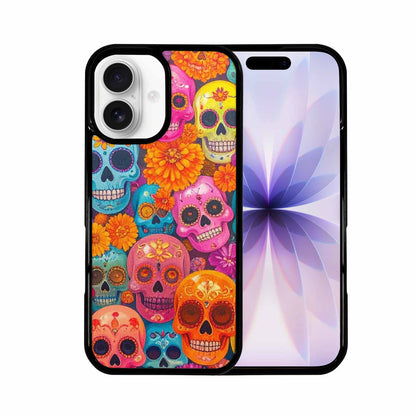 iPhone 17 Case — Ornate Candy Color Skull Gothic Skulls, Custom Designed Case Cover