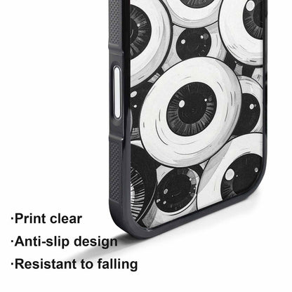 iPhone 17 Pro Max Case — Googly Cartoon Eyeballs Cartoon Cute, Custom Phone Case