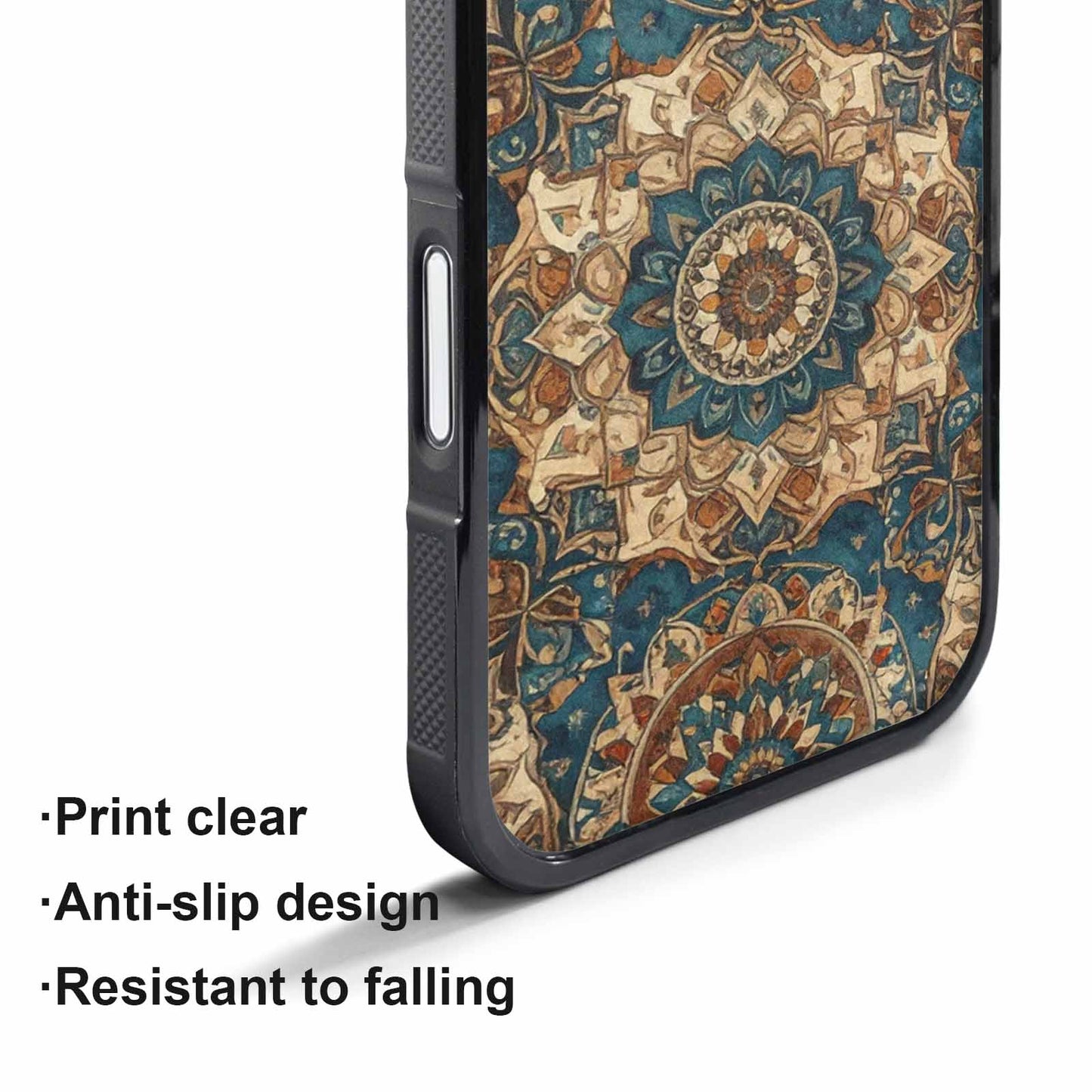iPhone 17 Air Case — Small Mandala Pattern Randomly Varying Floral, Custom Phone Case