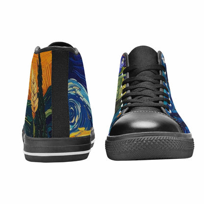MEN'S Blend All Versions High Top Canvas Aesthetic Custom Shoes