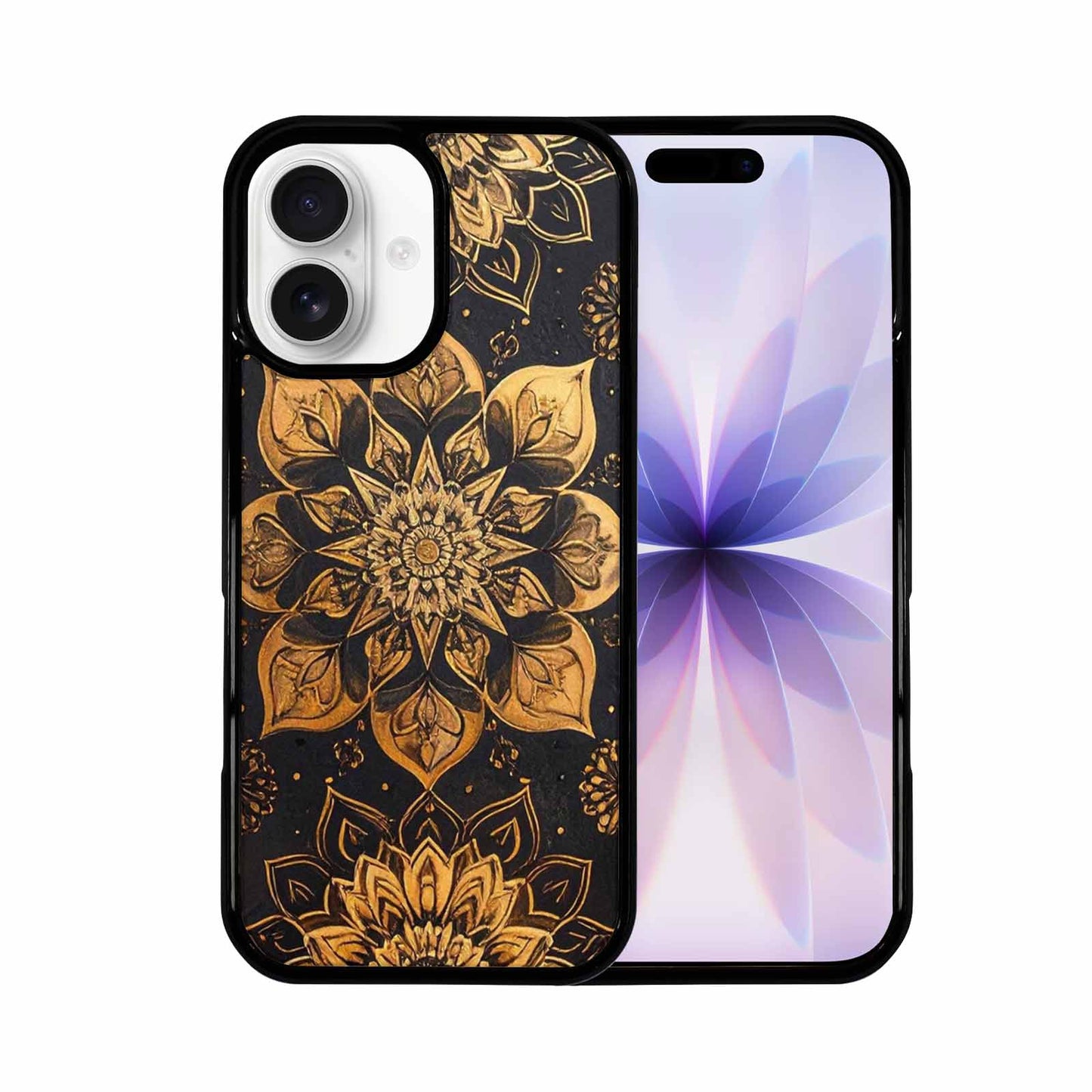iPhone 17 Case — Small Mandala Pattern, Randomly Floral, Custom Print Case Cover