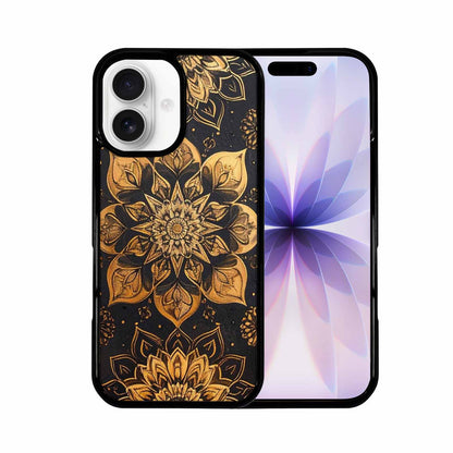 iPhone 17 Case — Small Mandala Pattern, Randomly Floral, Custom Print Case Cover