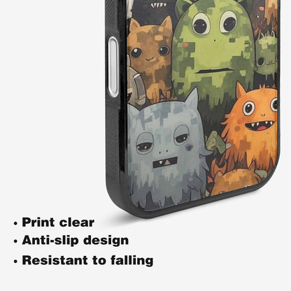iPhone 16 Case — Monsters Camomonsters Pattern 6oy Personalized Phone, Custom Designed Case Cover