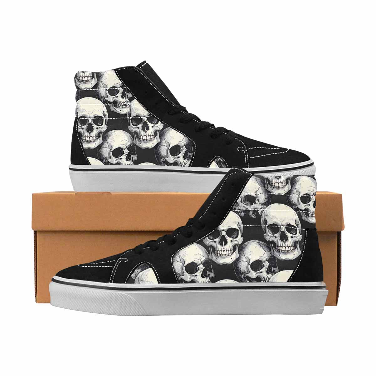 MEN'S Skull Dark Art Gothic Print 1141 Ferion