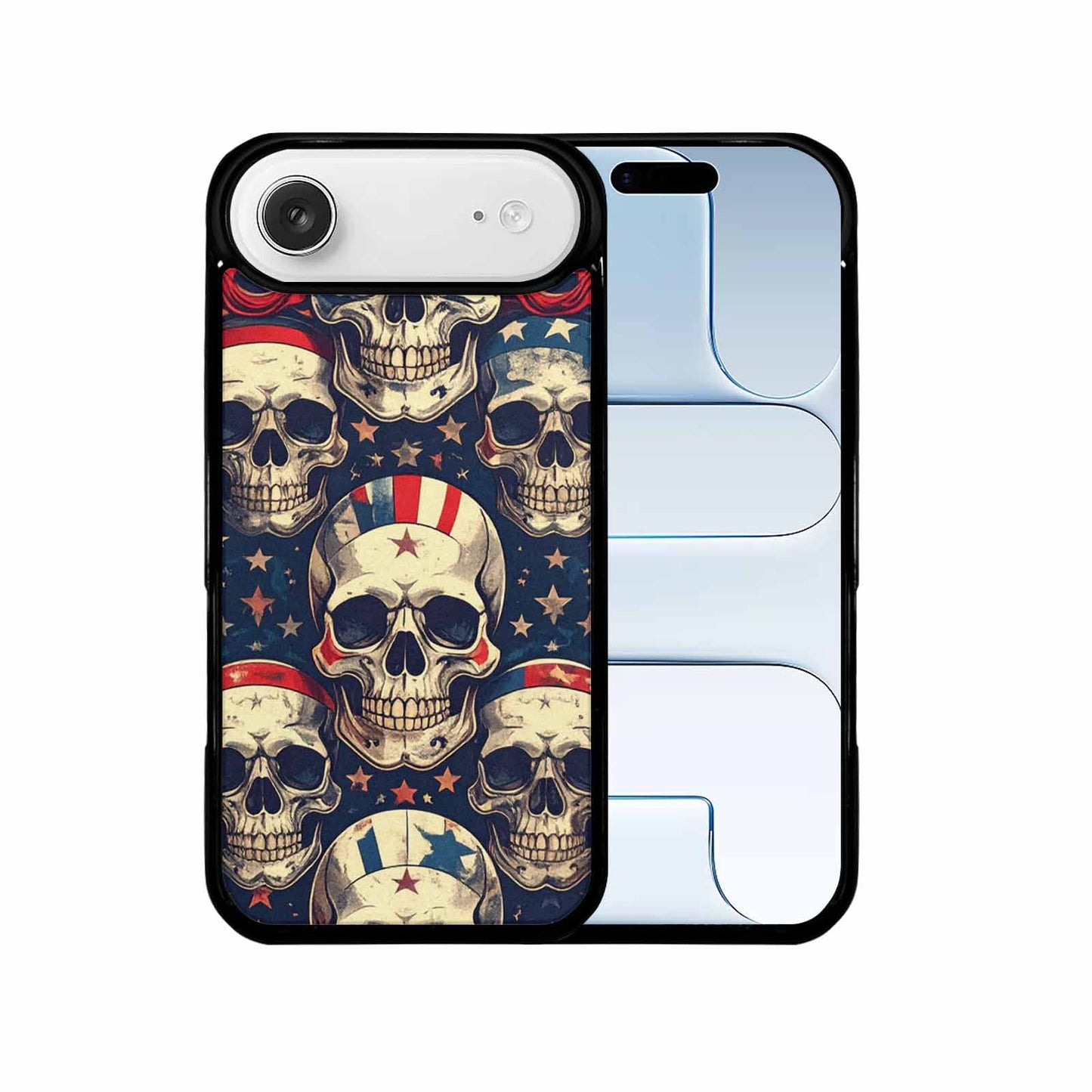 iPhone 17 Air Case — Skull Dark Art Gothic Print Gothic, Unique Phone Case Design
