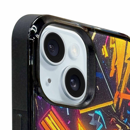 iPhone 15 Case — 80s Retro Motif 80s Retro Motifs, Original Design Phone Case