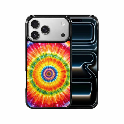iPhone 17 Pro Max Case — Tie Dye Rainbow Spiral Tie Dye, Custom Phone Case