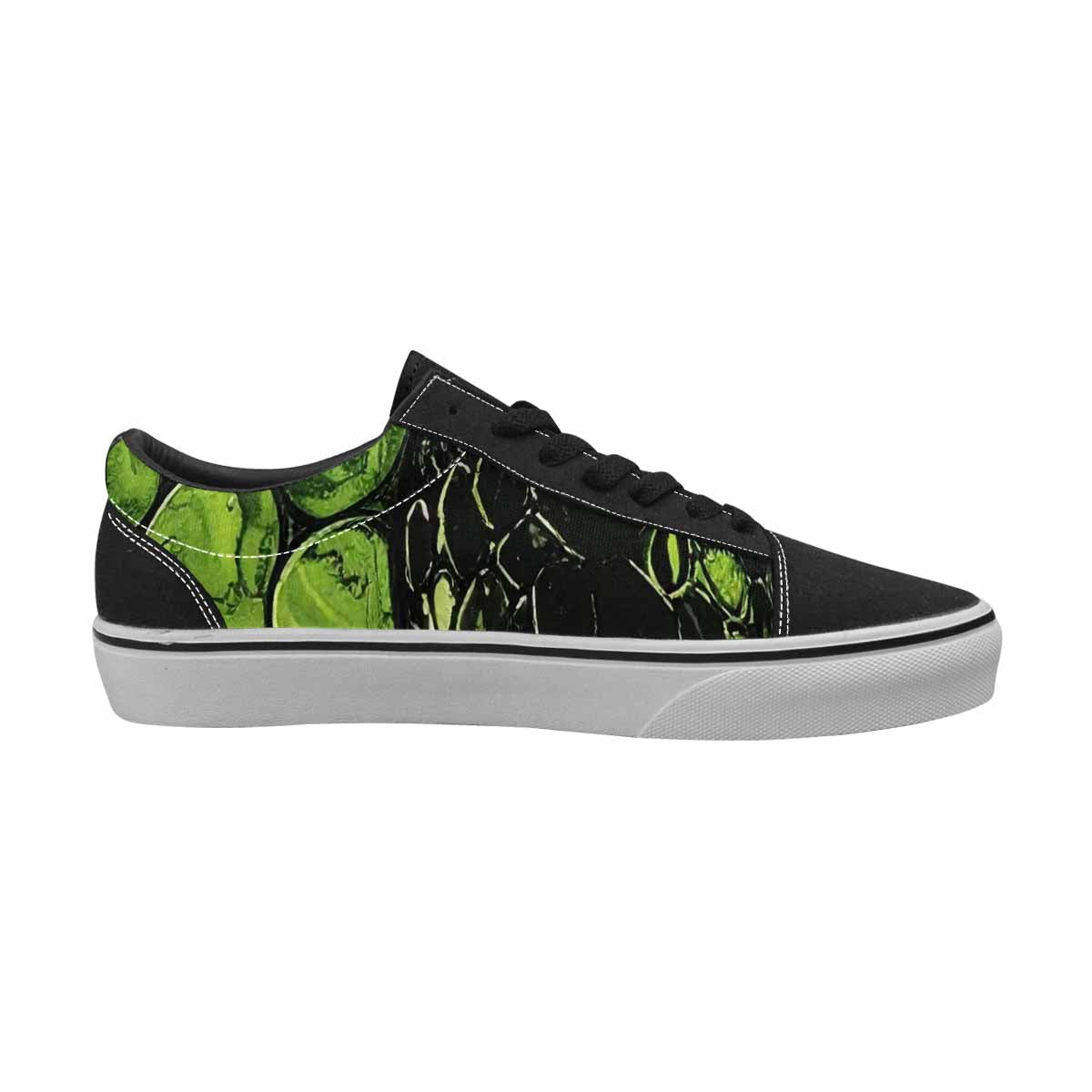 WOMEN'S Reptile Scale Lace-Up Canvas Y2K Custom Shoes