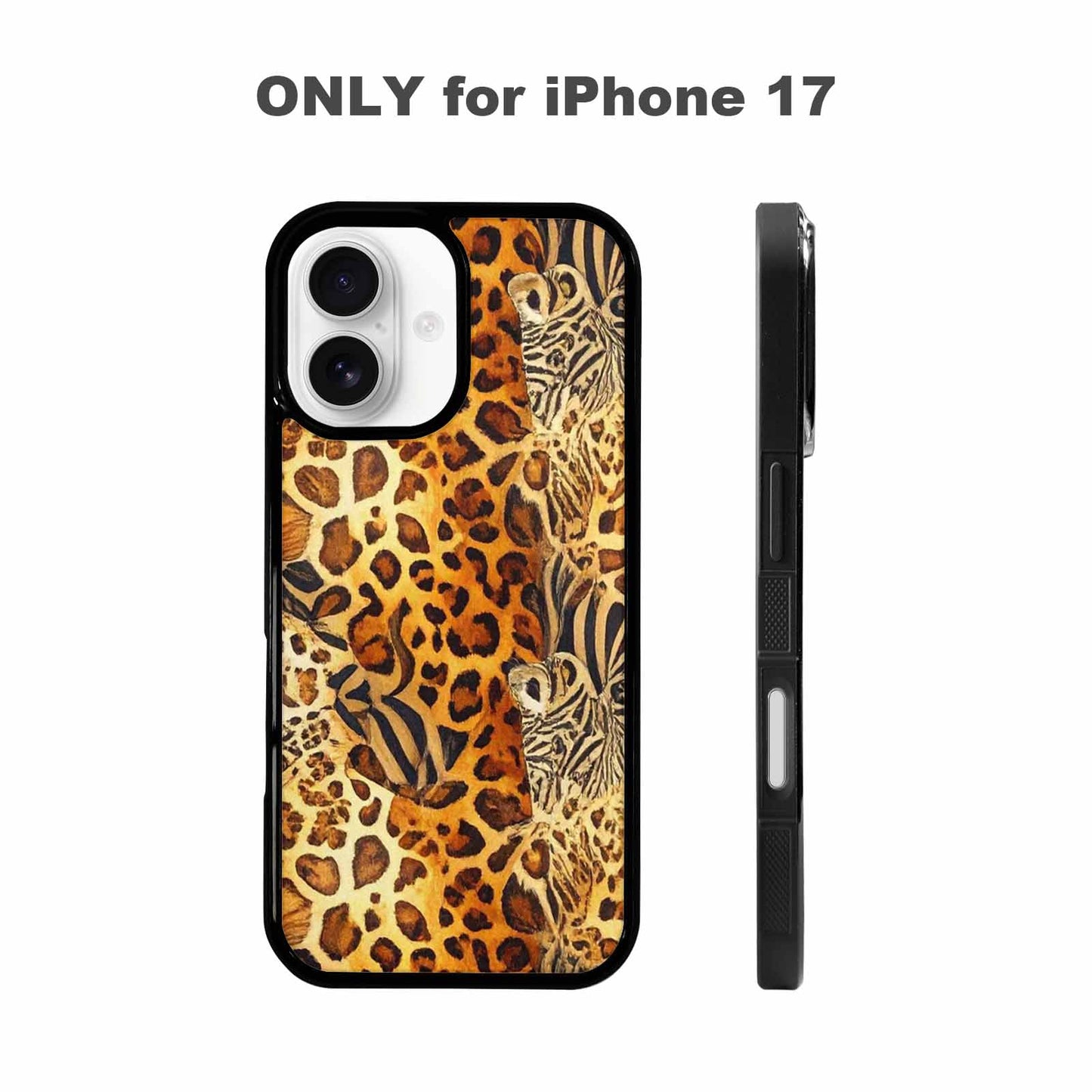 iPhone 17 Case — Small Animal Print Pattern, Animal Print, Unique Phone Case Design
