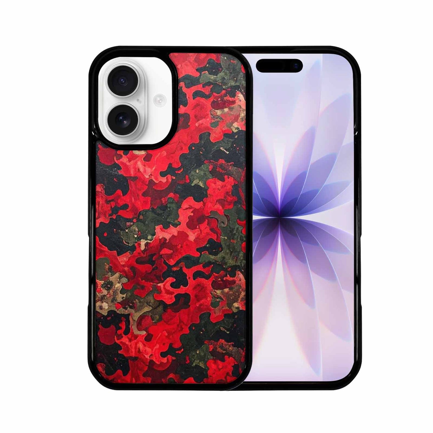 iPhone 17 Case — Small Military Camouflage Blotch Camo, Unique Phone Case Design