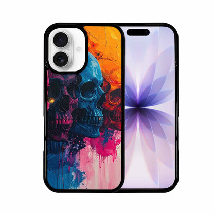 iPhone 17 Case — Skull Dark Art Gothic Print Gothic, Customized Protective Case