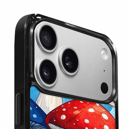 iPhone 17 Pro Max Case — Vivid Winter Mushroom Cartoon Cute, Unique Phone Case Design