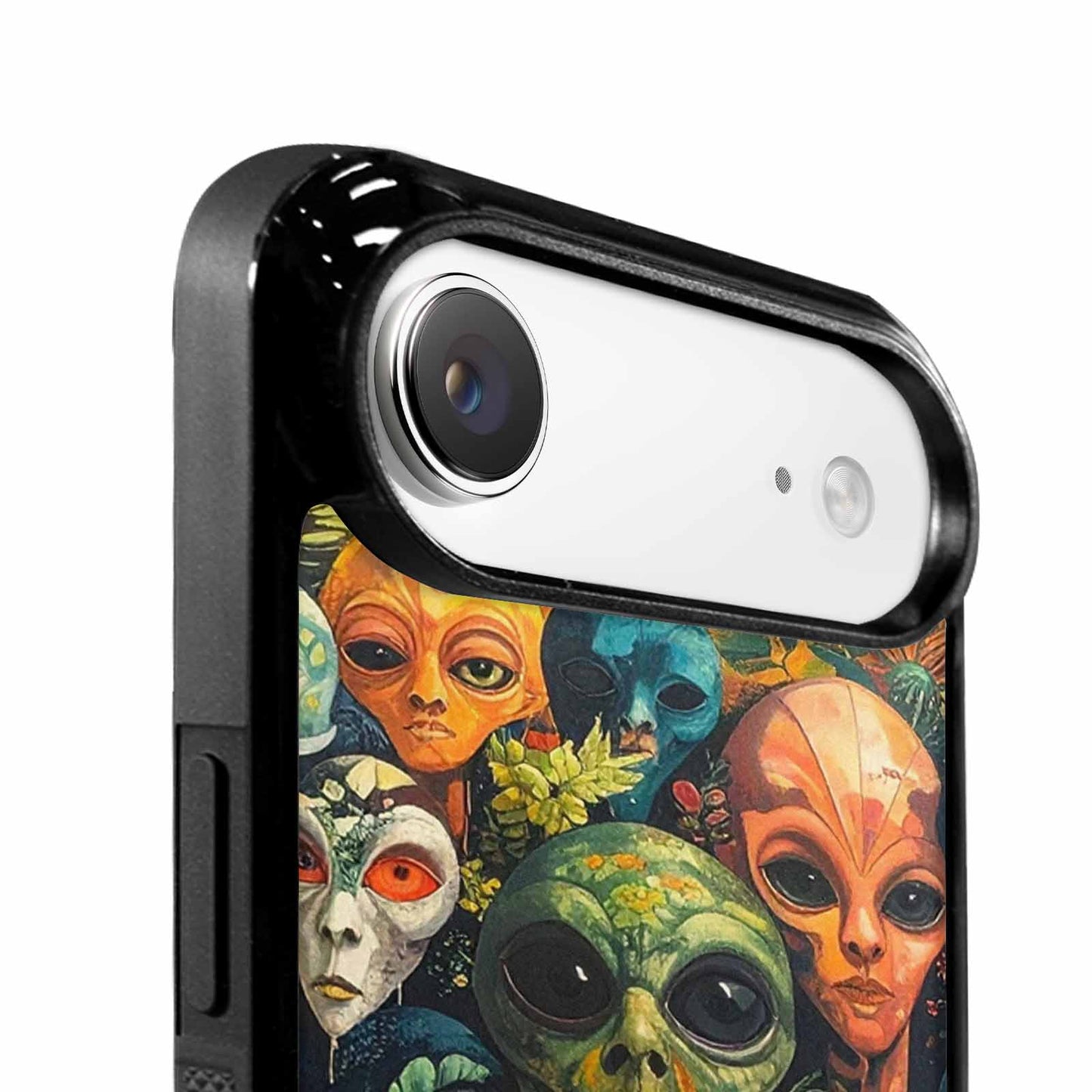 iPhone 17 Air Case — Aliens Pattern Hundreds Of Sma Alien, Personalized Phone Case