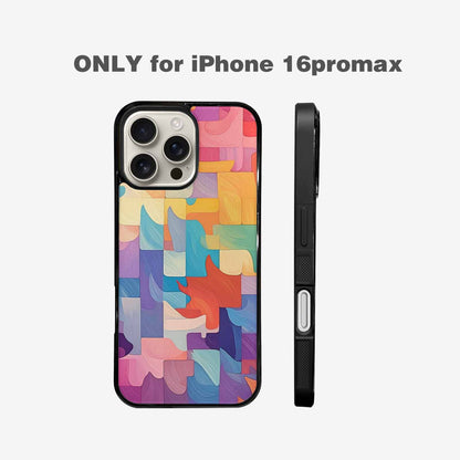 iPhone 16 Pro Max Case — Color Gradient Fade Pattern Hundreds Of, Custom Phone Case