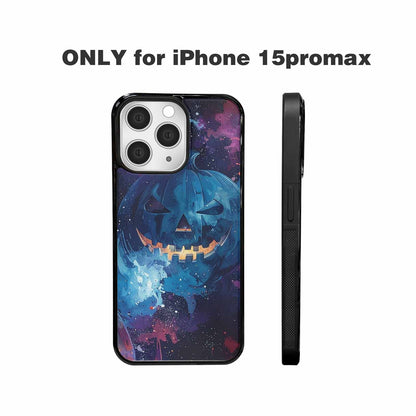 iPhone 15 Pro Max Case — Eamless Repeating Pattern Of Overlapping Pumpkin, Custom Print Case Cover