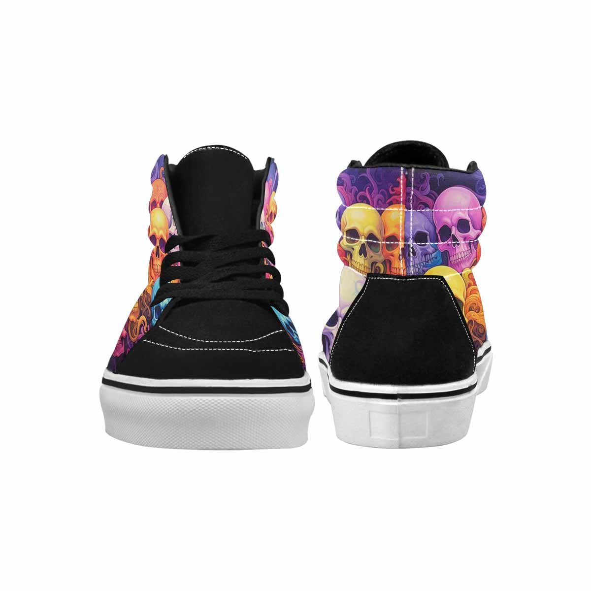 MEN'S Greyscale Candy Skull Playful 8 Ferion